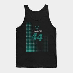 Lewis Hamilton 44 - Retro Design Tank Top